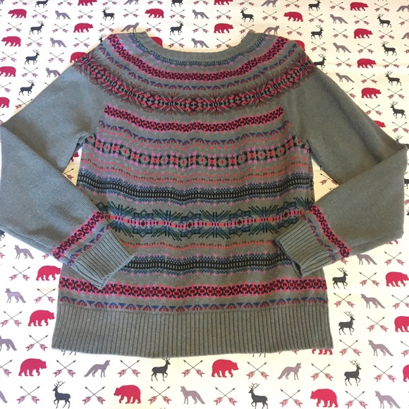 Soft Chaps Aztec sweater - Picture 6 of 6